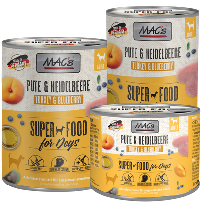 MAC’s Dog – Pute & Heidelbeere