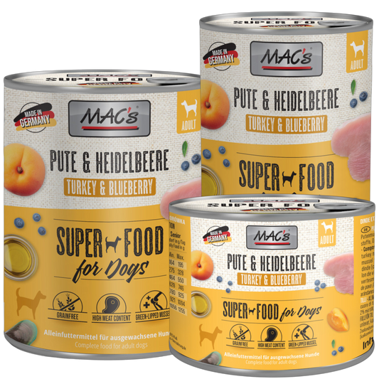 MAC’s Dog – Pute & Heidelbeere