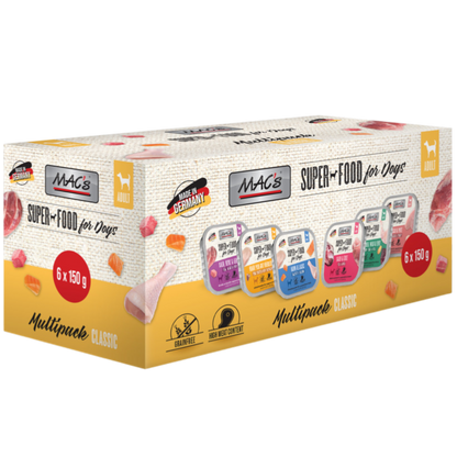MAC’s Dog – Schale Multipack Classic 6 x 150 g