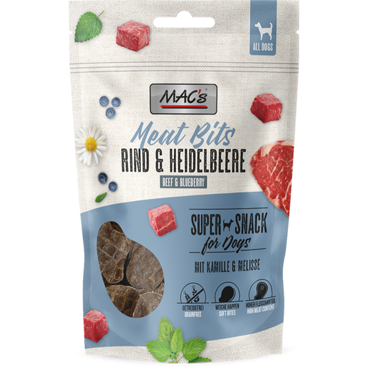MAC’s Dog – Meat Bits Rind & Heidelbeere