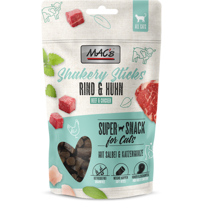 MAC’s Cat – Shakery Sticks Rind & Huhn