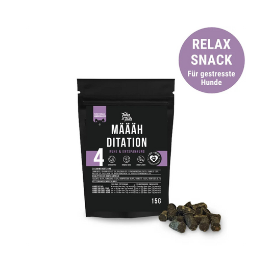 Määähditation – funktionaler Snack für Hunde