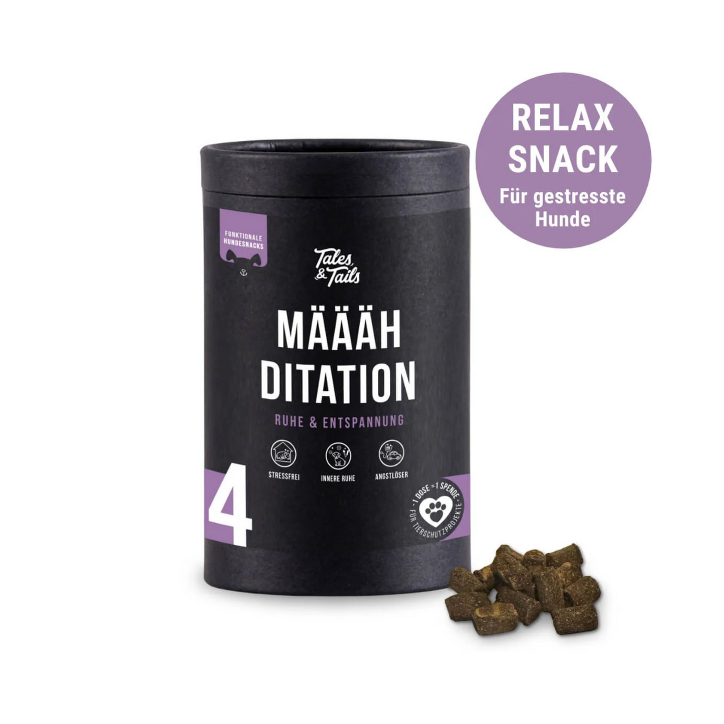 Määähditation – funktionaler Snack für Hunde