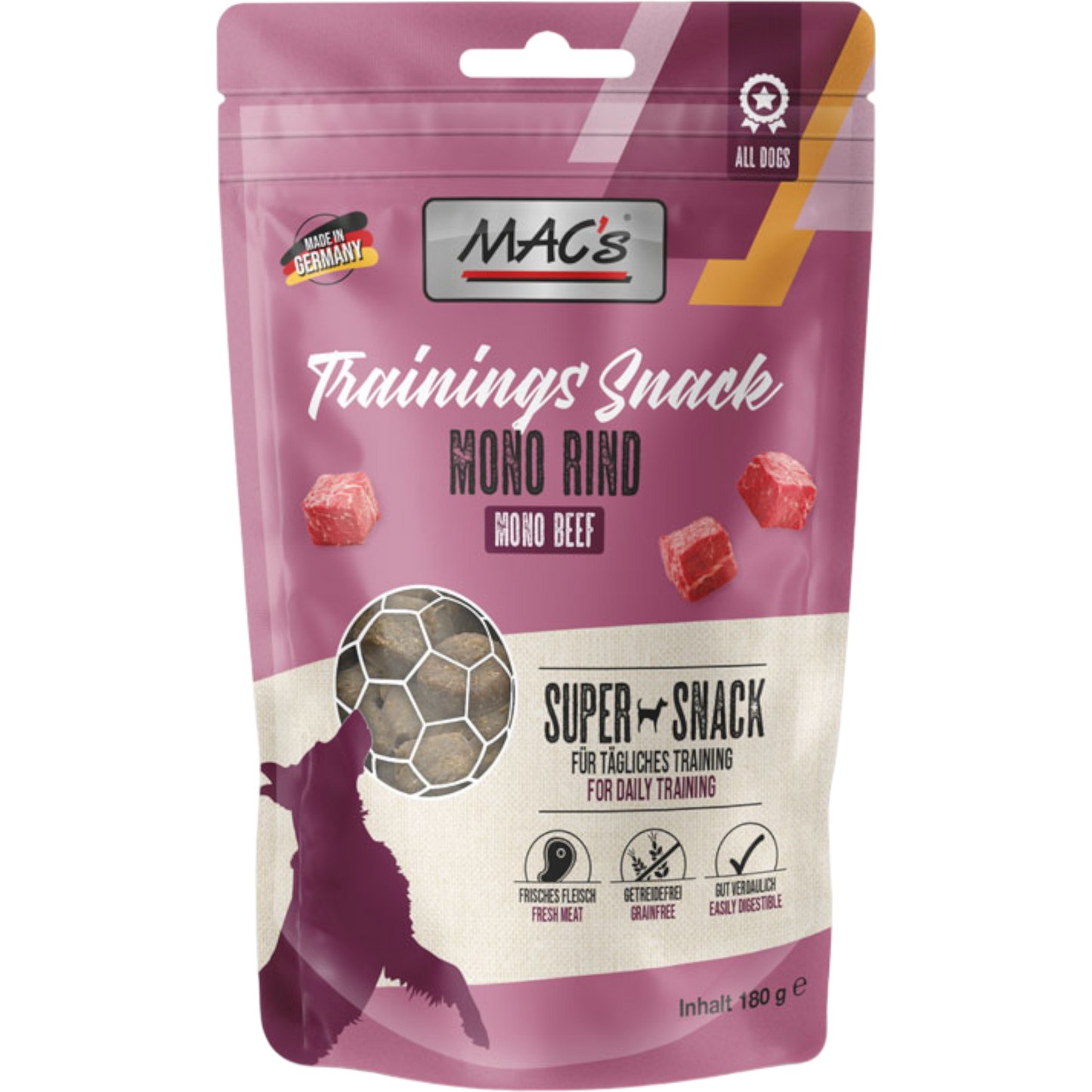 MAC´s Dog - Trainingssnack mit Rind
