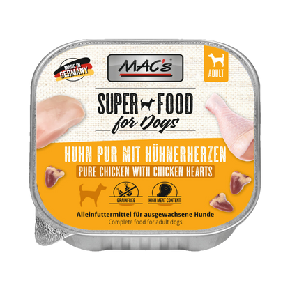 Mac’s Dog Huhn Pur – Reines Fleisch für eine natürliche Ernährung