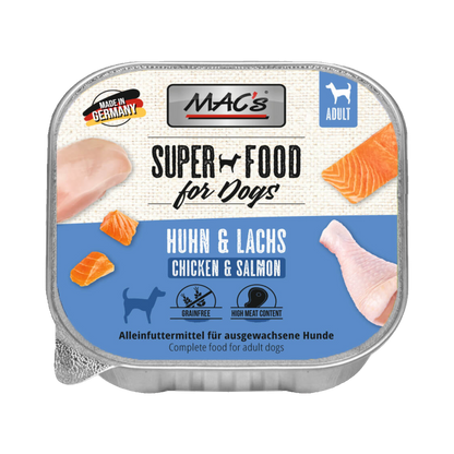 Mac’s Dog Huhn & Lachs – Proteinreiche Vollnahrung mit gesunden Omega-Fettsäuren