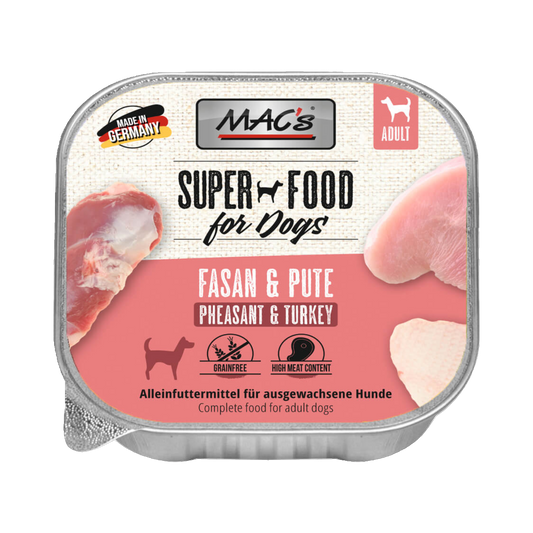 Mac’s Dog Pute & Fasan – Feine Wildrezeptur für höchste Ansprüche