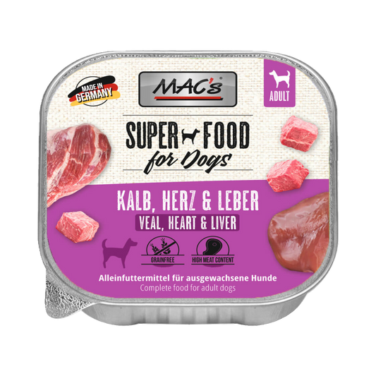 Mac’s Dog Kalb Pur – Reines Fleisch für höchste Ansprüche