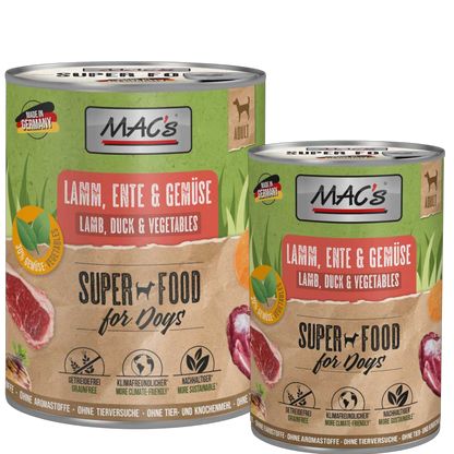 MAC’s Dog – Lamm, Ente & Gemüse