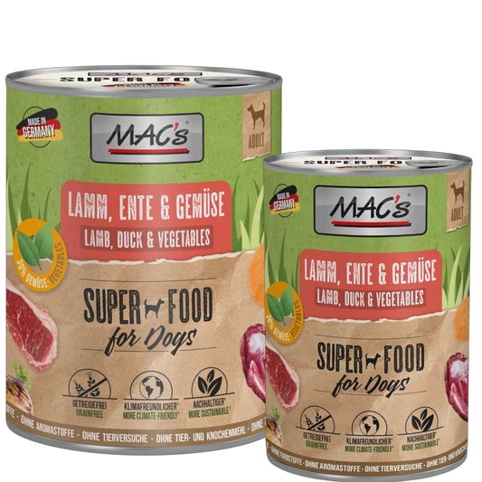 MAC’s Dog – Lamm, Ente & Gemüse