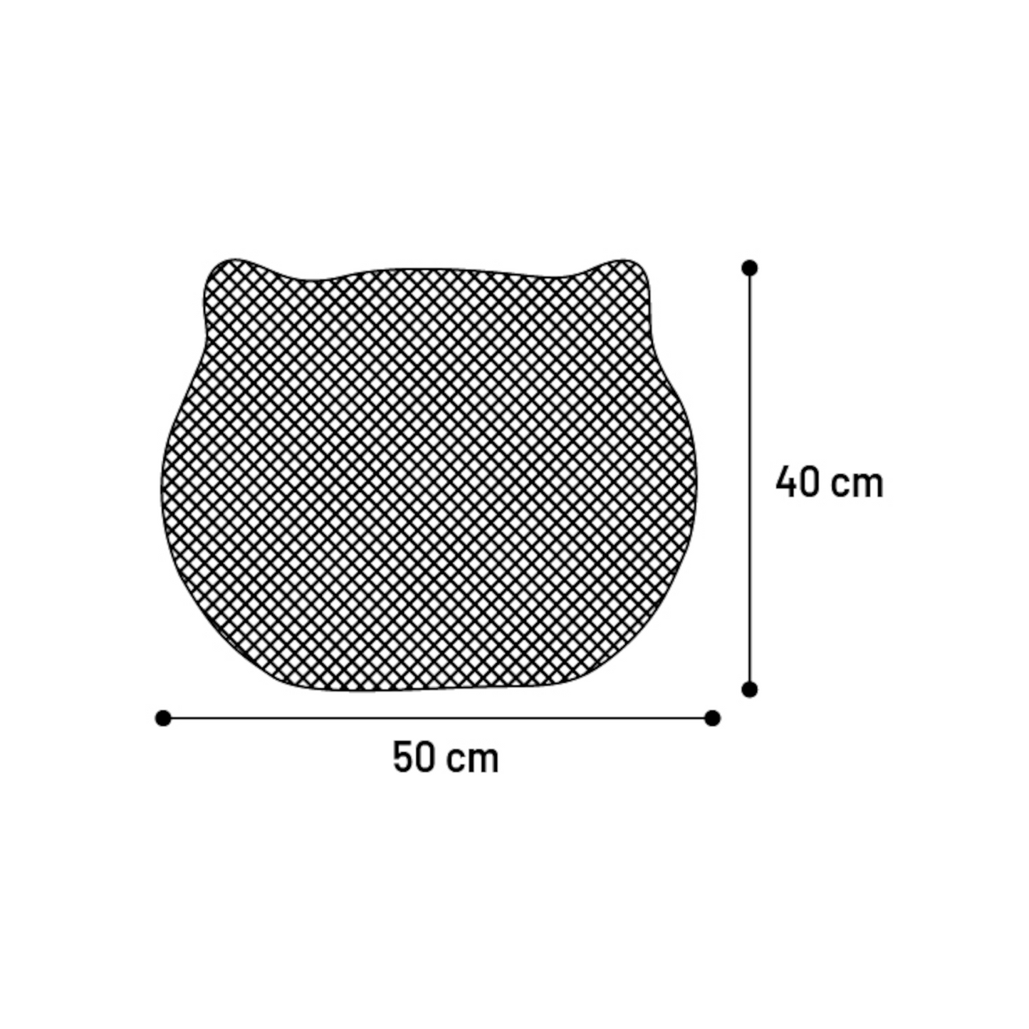 Matz katzenförmige Katzenklo-Matte – Die perfekte Lösung für ein sauberes Zuhause mit Ihrer Katze