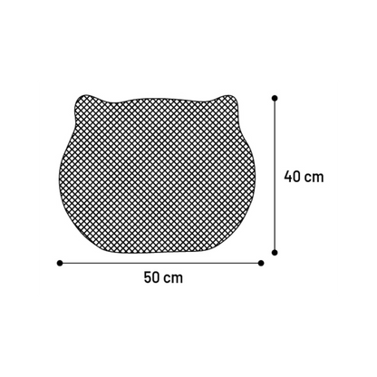 Matz katzenförmige Katzenklo-Matte – Die perfekte Lösung für ein sauberes Zuhause mit Ihrer Katze