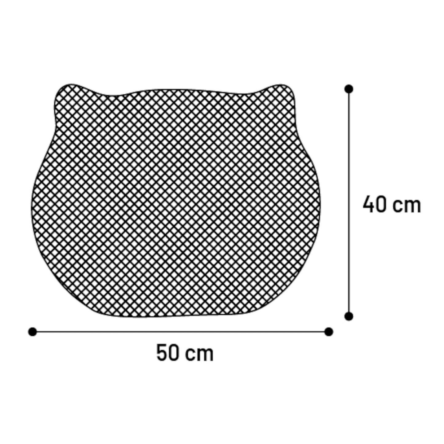 Matz katzenförmige Katzenklo-Matte – Die perfekte Lösung für ein sauberes Zuhause mit Ihrer Katze