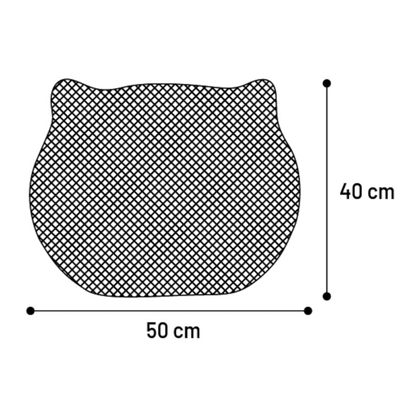 Matz katzenförmige Katzenklo-Matte – Die perfekte Lösung für ein sauberes Zuhause mit Ihrer Katze