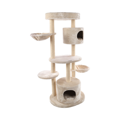 Mehrstöckiger Kratzbaum Inga – Der ideale Abenteuerspielplatz für Katzen