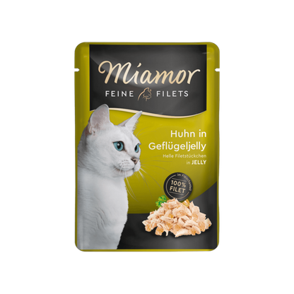 Miamor Feine Filets in Jelly - Huhn in Geflügeljelly 100g
