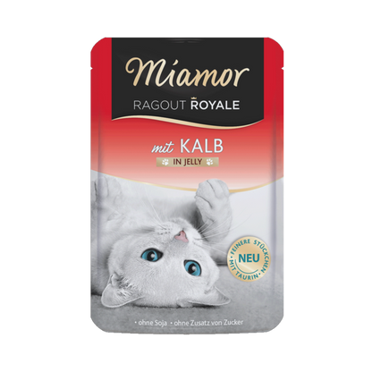 Miamor Ragout Royal in Jelly - Kalb Pur 100g