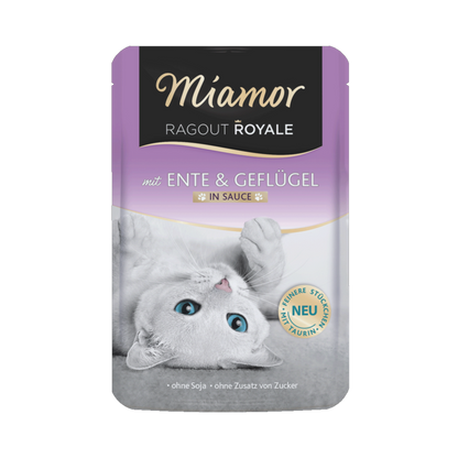 Miamor Ragout Royal in Sauce - Ente & Geflügel 100g