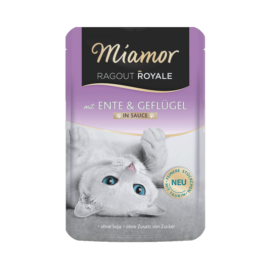 Miamor Ragout Royal in Sauce - Ente & Geflügel 100g