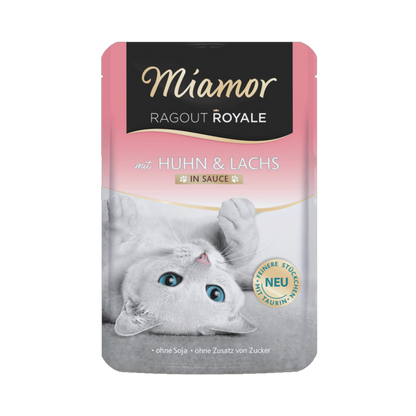 Miamor Ragout Royal in Sauce - Huhn & Lachs 100g