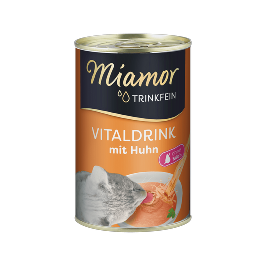 Miamor Trinkfein – Vitaldrink mit Huhn (135 ml Dose)