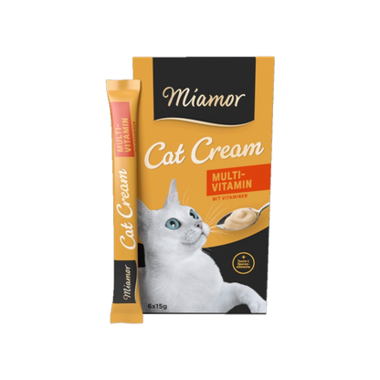 Miamor Cat Confect Multi-Vitamin Cream 6x15g – Vitamine zum Verlieben