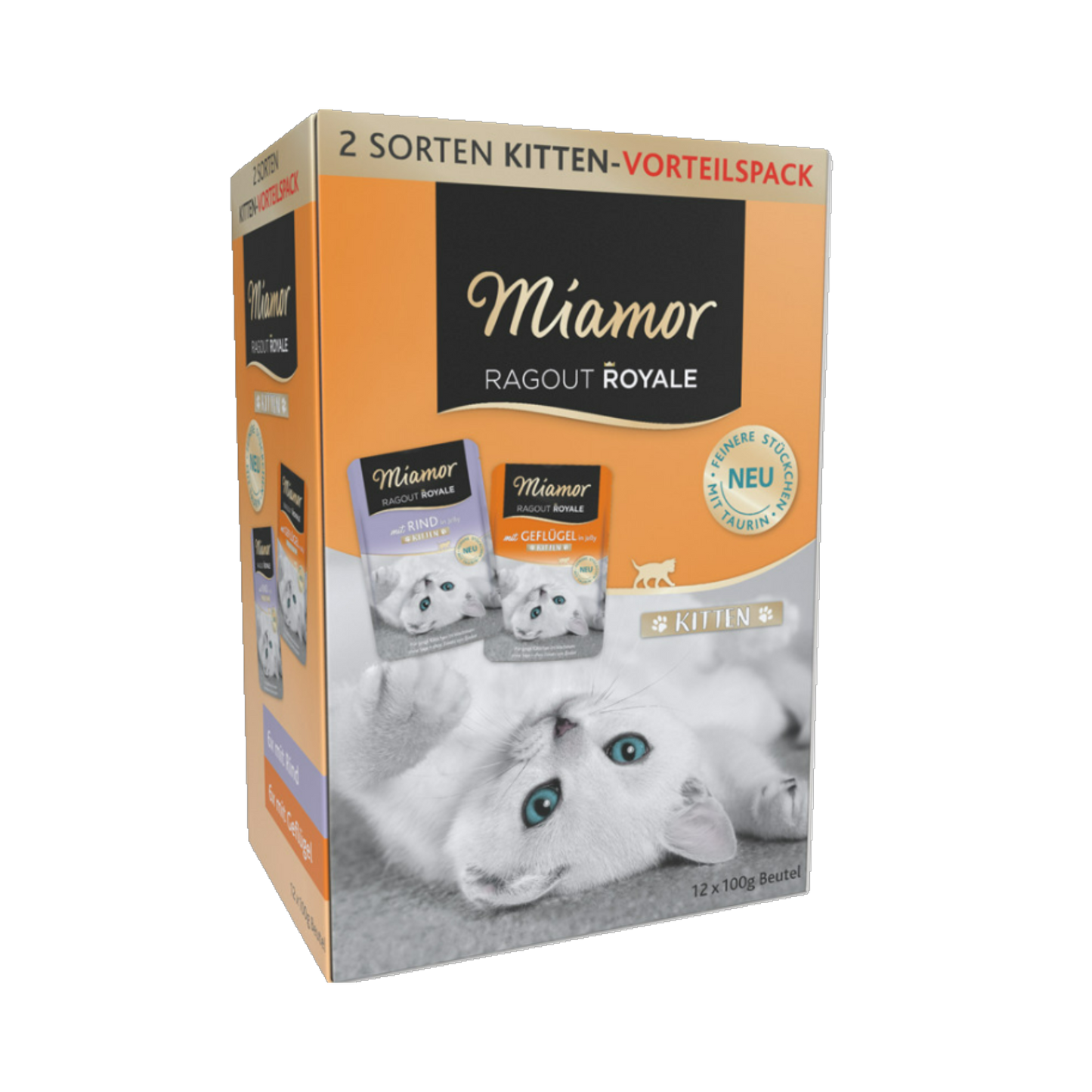 Miamor Ragout Royale in Jelly – Multibox Kitten (12 x 100g)