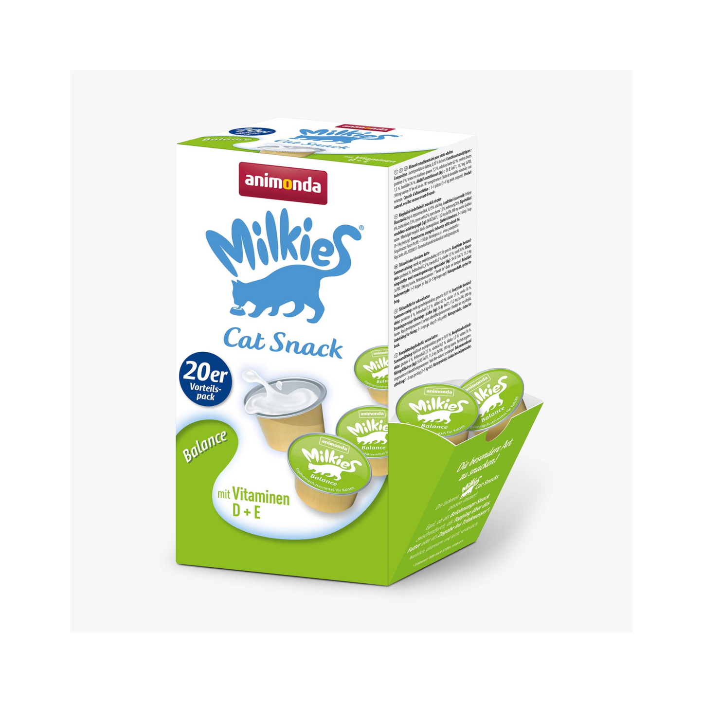 Milkies Adult Milchsnack 20er Balance – Ausgewogene Genussroutine für jeden Tag