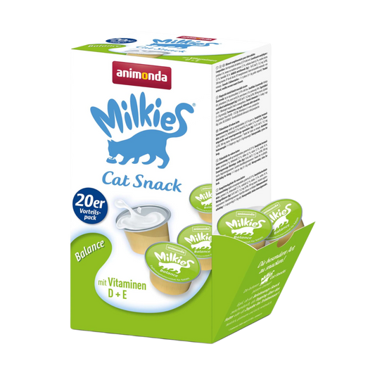 Milkies Adult Milchsnack 20er Balance – Ausgewogene Genussroutine für jeden Tag
