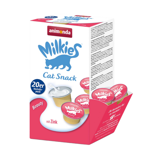 Milkies Adult Milchsnack 20er Beauty – Schön snacken, schön glänzen