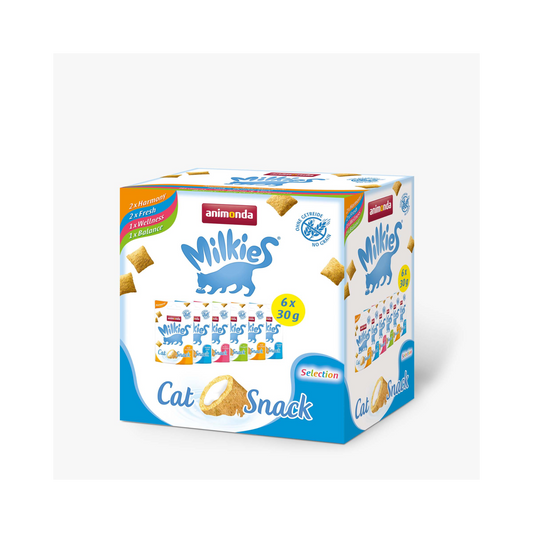 Milkies Adult Milchsnack Selection Multipack – Vier Sorten, ein Snack-Erlebnis