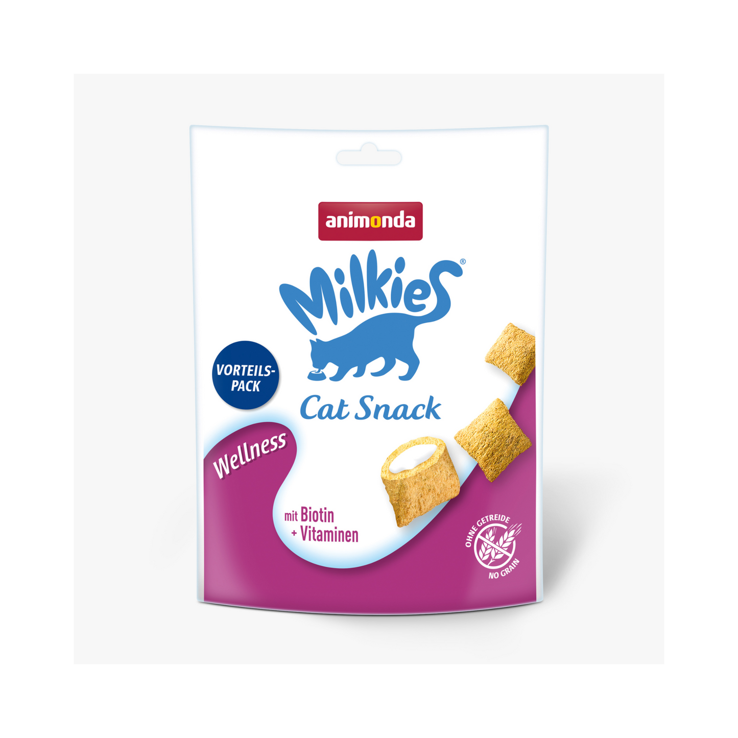 Milkies Adult Milchsnack Wellness – Köstliche Knusperkissen für glückliche Katzen