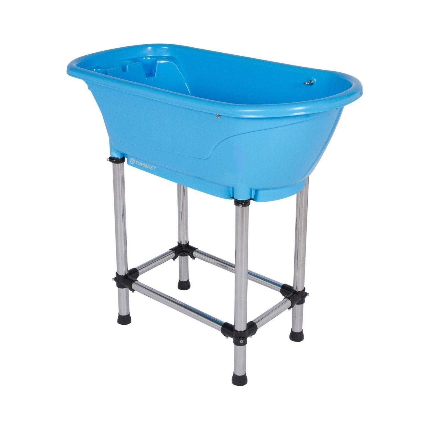 Mini Hundebadewanne mit stabilem Aluminiumgestell