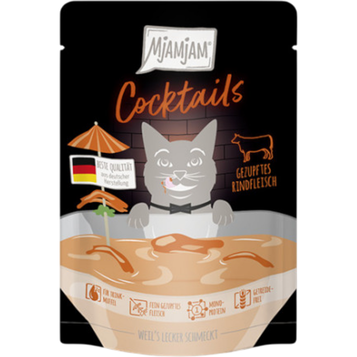 MjAMjAM Cat - Cocktails Gezupftes Rindfleisch