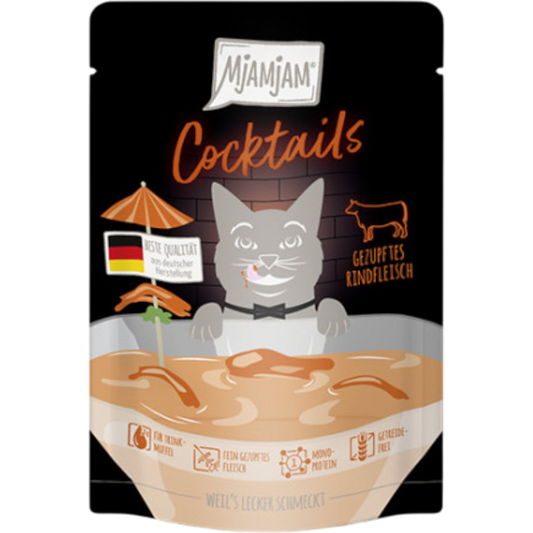 MjAMjAM Cat - Cocktails Gezupftes Rindfleisch