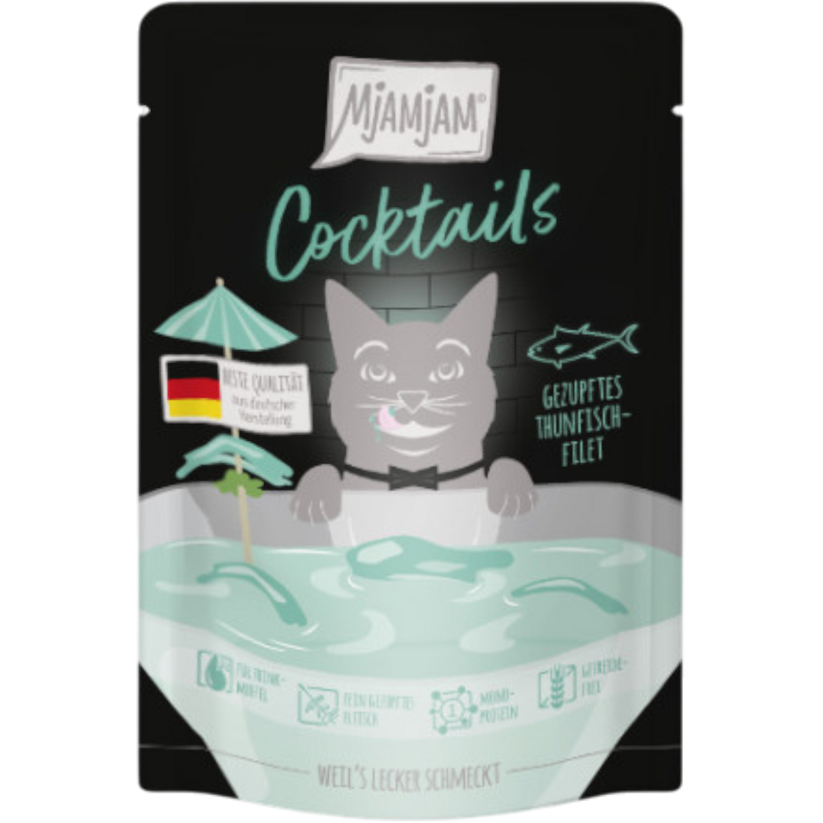 MjAMjAM Cat - Cocktails Gezupftes Thunfischfilet