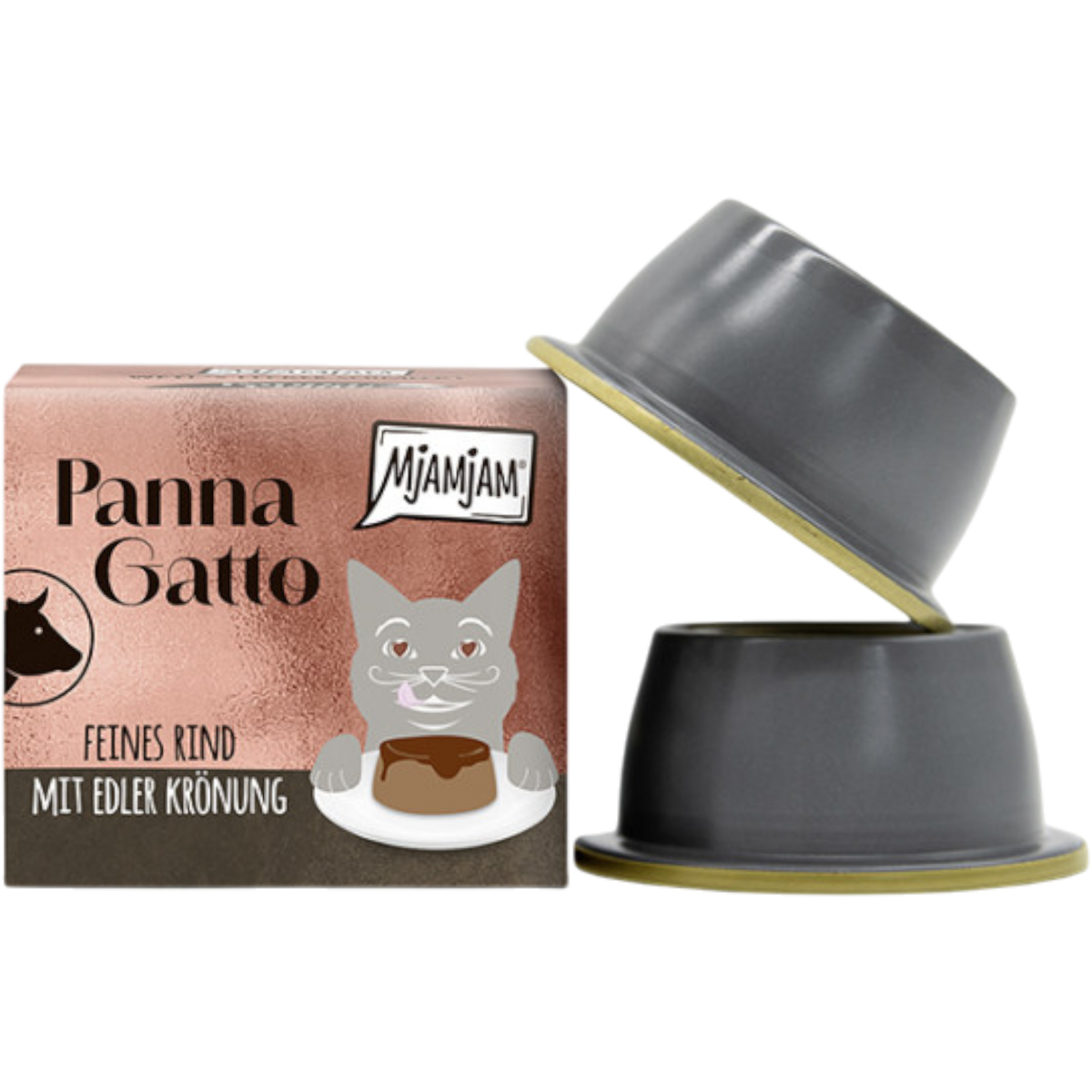 MjAMjAM Cat - Panna Gatto feines Rind mit edler Krönung
