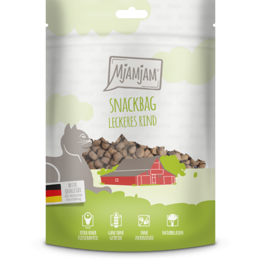 MjAMjAM Cat - Snackbag leckeres Rind