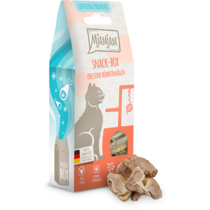 MjAMjAM Cat - Snackbox erlesene Hühnermägen