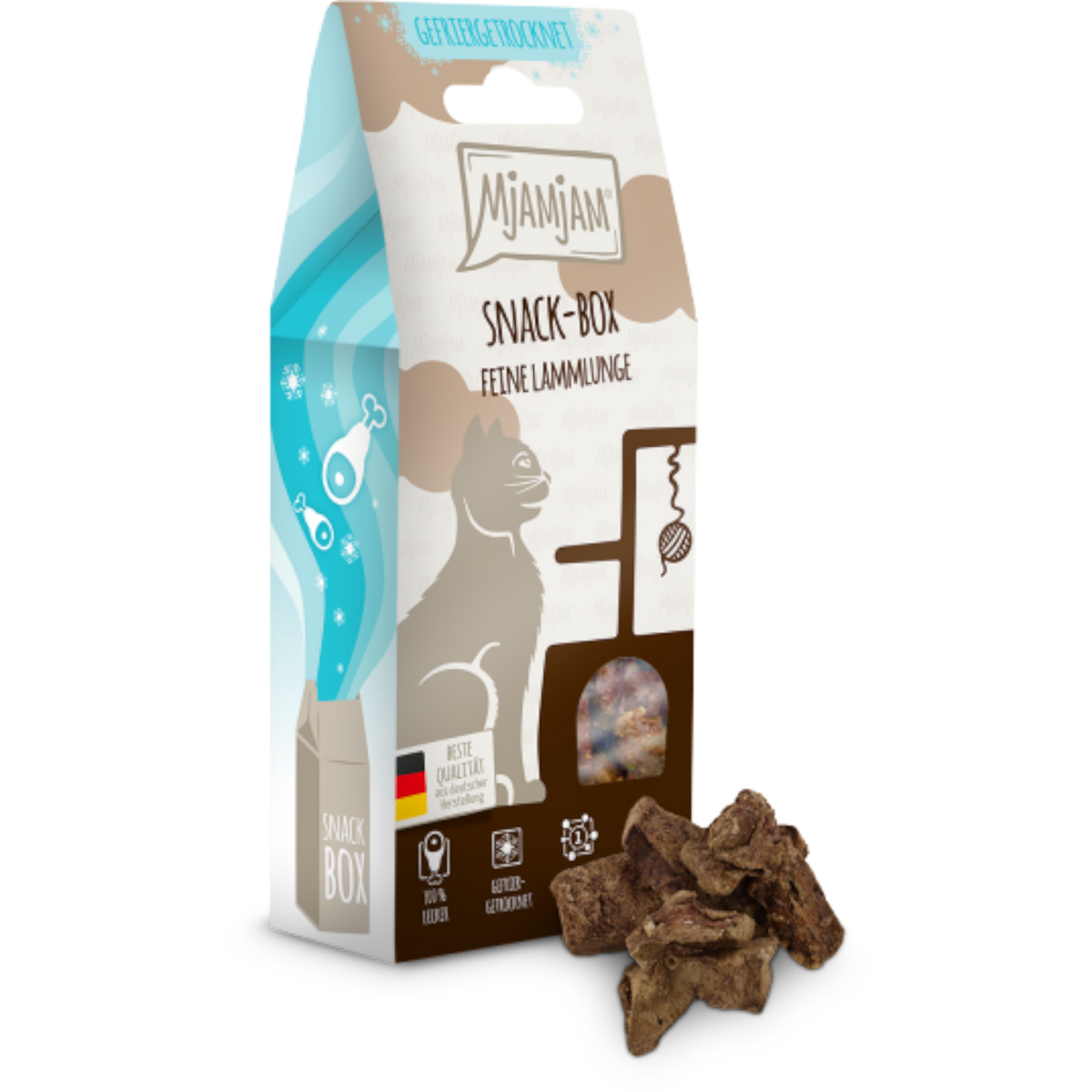 MjAMjAM Cat - Snackbox feine Lammlunge