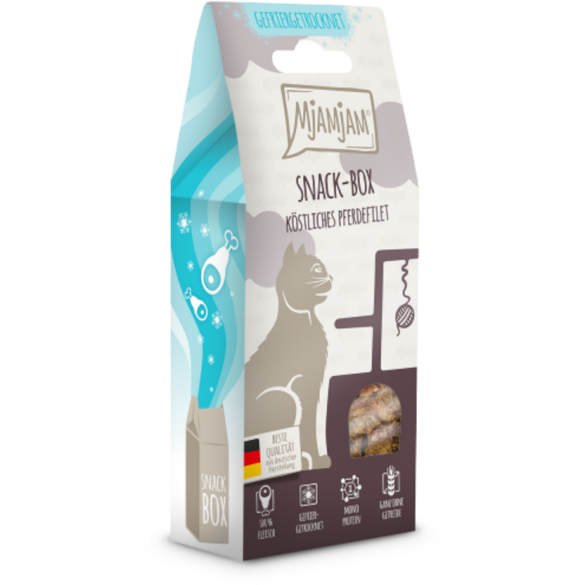MjAMjAM Cat - Snackbox köstliches Pferdefilet