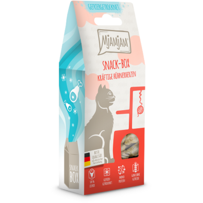 MjAMjAM Cat - Snackbox kräftige Hühnerherzen