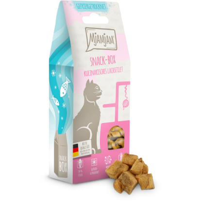 MjAMjAM Cat - Snackbox kulinarisches Lachsfilet