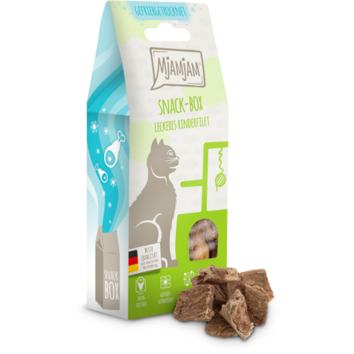 MjAMjAM Cat - Snackbox leckeres Rinderfilet