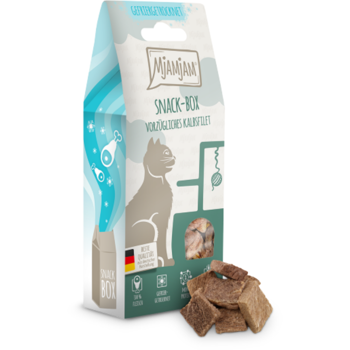 MjAMjAM Cat - Snackbox vorzügliches Kalbsfilet