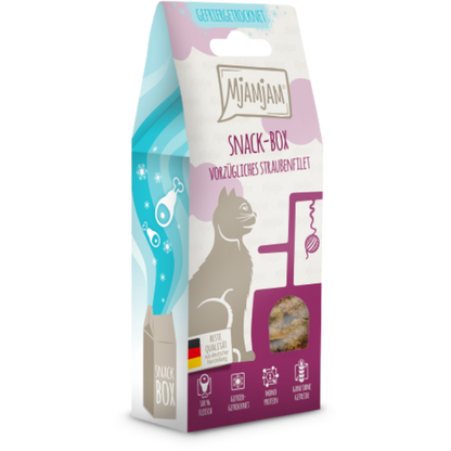 MjAMjAM Cat - Snackbox vorzügliches Straußenfilet