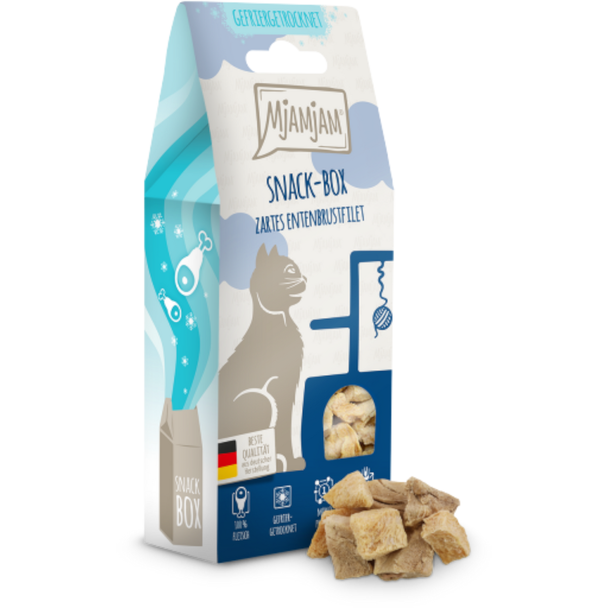 MjAMjAM Cat - Snackbox zartes Entenbrustfilet