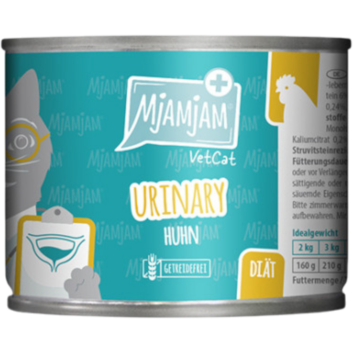 MjAMjAM Cat - VetCat Diät Urinary Huhn