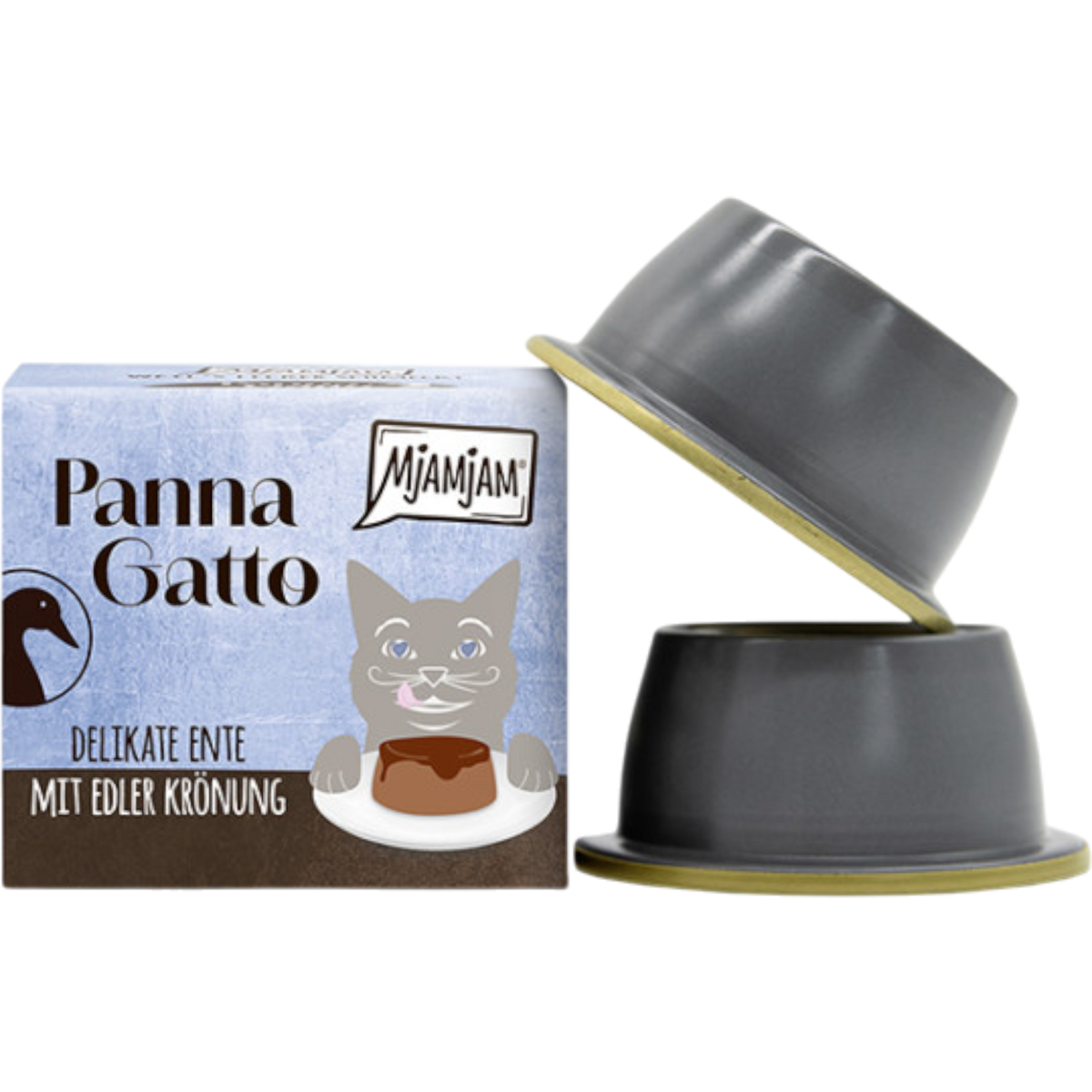 MjAMjAM Cat - Panna Gatto delikate Ente mit edler Krönung