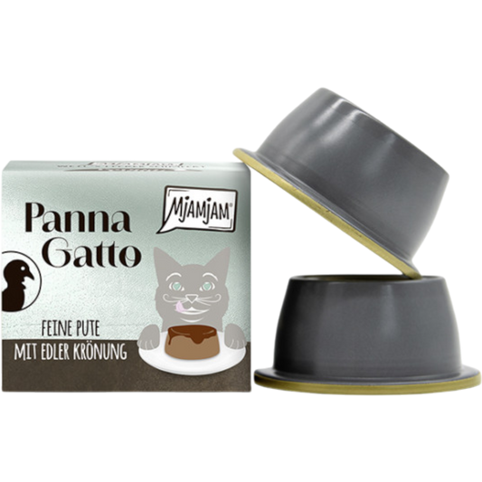 MjAMjAM Cat - Panna Gatto feine Pute mit edler Krönung